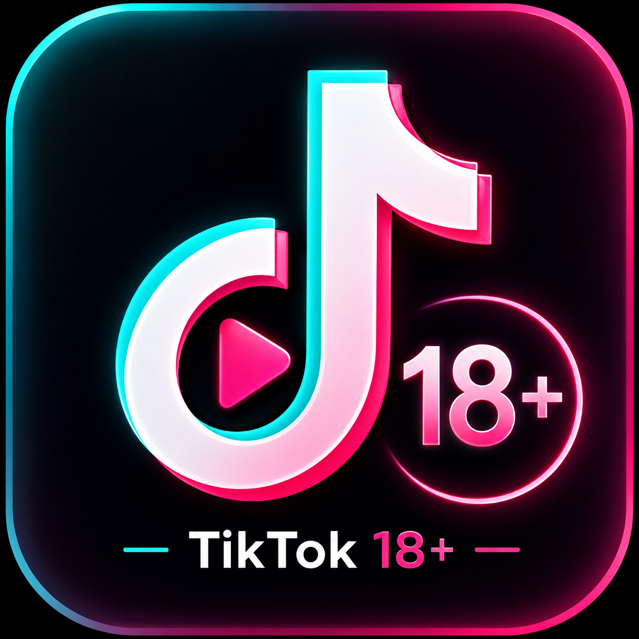 Icono de TikTok 18+